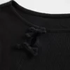 Kinder-T-shirt met geribde strik