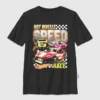 Kinder-T-shirt met Hot Wheels Speed-afbeelding