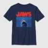 Kinder-T-shirt met Jaws-haai-print