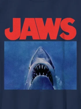 Kinder-T-shirt met Jaws-haai-print
