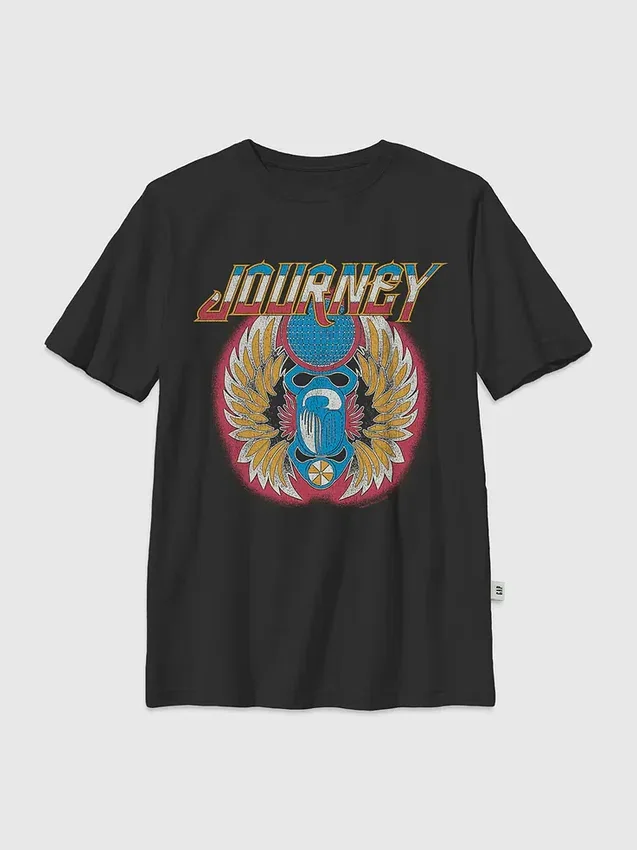 Kinder-T-shirt met Journey Scarab Freedom Disco Glow-print