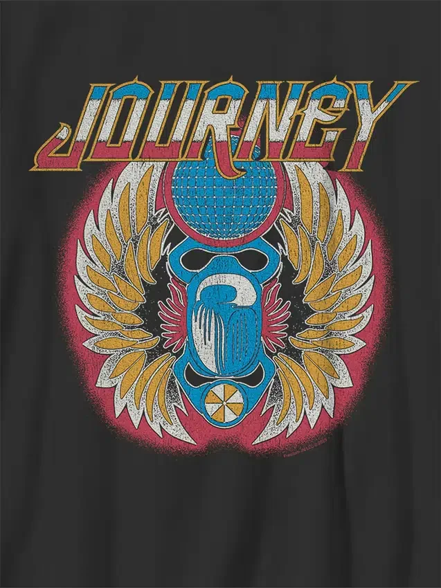 Kinder-T-shirt met Journey Scarab Freedom Disco Glow-print