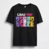 Kinder-T-shirt met K-pop Demon Hunters-print in tuniekmodel