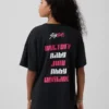 Kinder-T-shirt met K-pop Demon Hunters-print in tuniekmodel