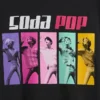 Kinder-T-shirt met K-pop Demon Hunters-print in tuniekmodel