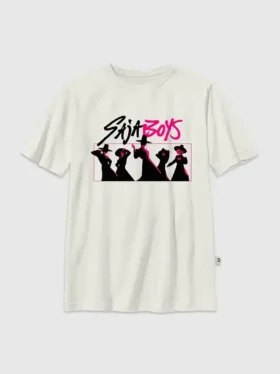 Kinder-T-shirt met K-Pop Demon Hunters Saja-afbeelding voor jongens