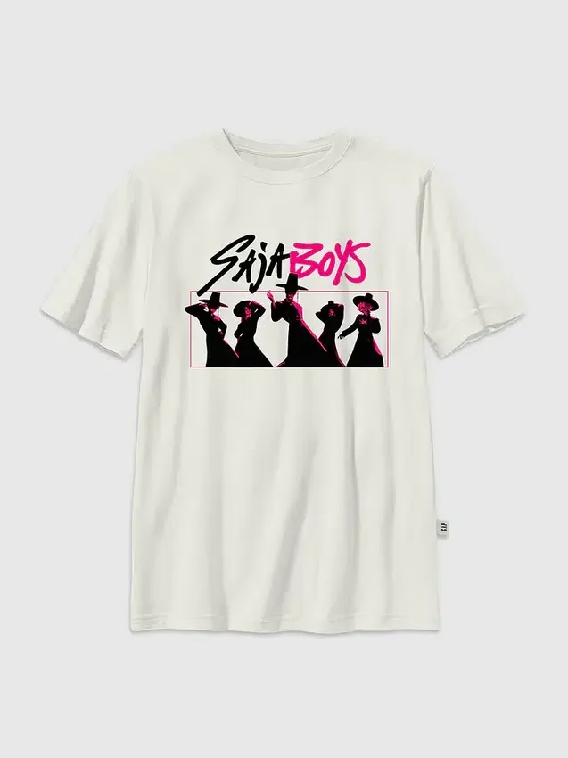Kinder-T-shirt met K-Pop Demon Hunters Saja-afbeelding voor jongens