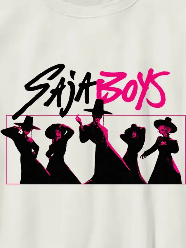 Kinder-T-shirt met K-Pop Demon Hunters Saja-afbeelding voor jongens
