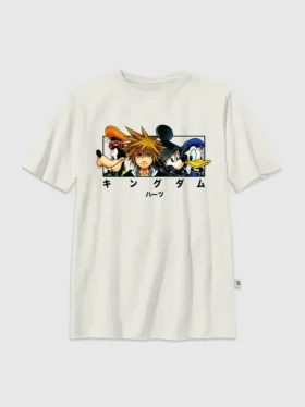 Kinder-T-shirt met 'Kingdom Hearts Box up'-afbeelding