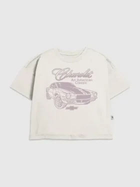 Kinder-T-shirt met klassieke Chevy-afbeelding