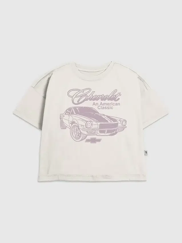 Kinder-T-shirt met klassieke Chevy-afbeelding