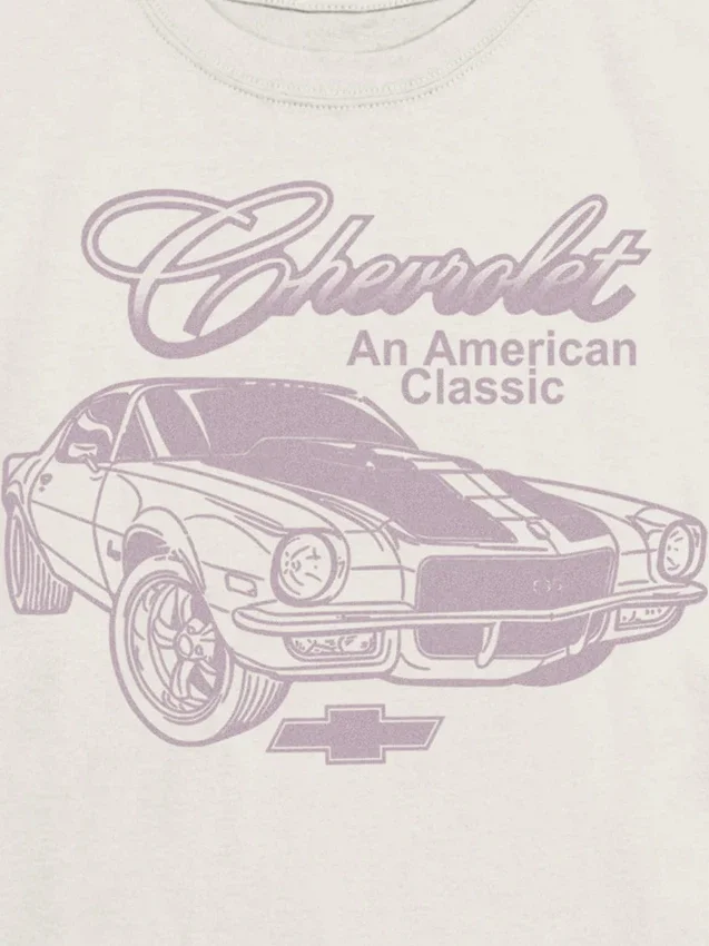 Kinder-T-shirt met klassieke Chevy-afbeelding