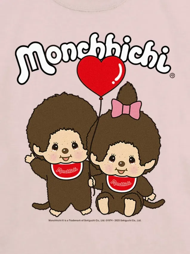 Kinder-T-shirt met Monchhichi-afbeelding