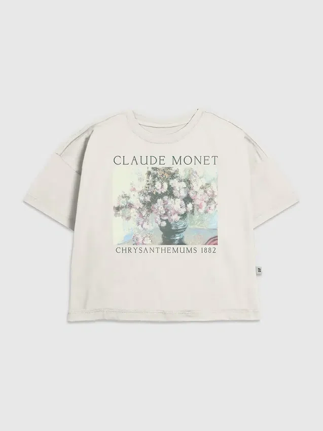 Kinder-T-shirt met 'Monet Floral'-print