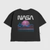 Kinder-T-shirt met 'NASA Pastel Space'-print
