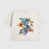 Kinder-T-shirt met NASA-ruimtevaartbloemenprint