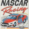 Kinder-T-shirt met Nascar Retro Racer-afbeelding