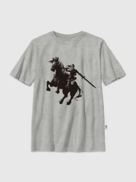 Kinder-T-shirt met Nintendo Brave Link-afbeelding
