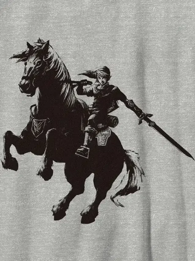 Kinder-T-shirt met Nintendo Brave Link-afbeelding