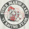 Kinder-T-shirt met 'Nintendo Mario Racing Team'-afbeelding