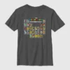Kinder-T-shirt met Nintendo-periodiek systeem
