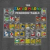 Kinder-T-shirt met Nintendo-periodiek systeem
