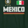 Kinder-T-shirt met opdruk van het Mexicaanse voetbalshirt