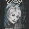 Kinder-T-shirt met oversized afbeelding van Dolly Parton met gitaarportret