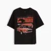 Kinder-T-shirt met oversized print in Formule 1-stijl