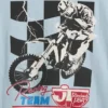 Kinder-T-shirt met oversized print in Formule 1-stijl