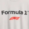 Kinder-T-shirt met oversized print in Formule 1-stijl