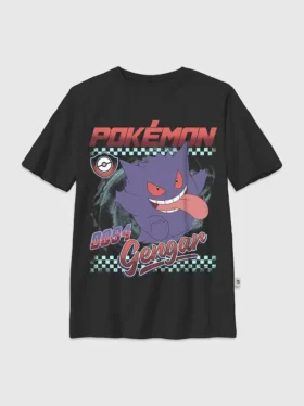 Kinder-T-shirt met Pokemon Gengar-afbeelding