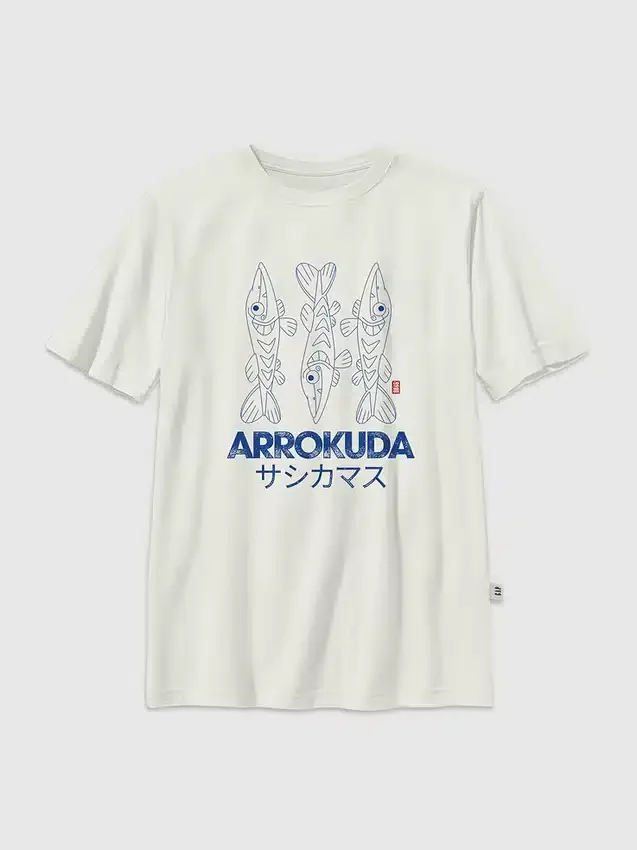 Kinder-T-shirt met Pokémon Arrokuda-afbeelding