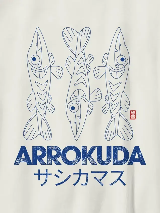 Kinder-T-shirt met Pokémon Arrokuda-afbeelding