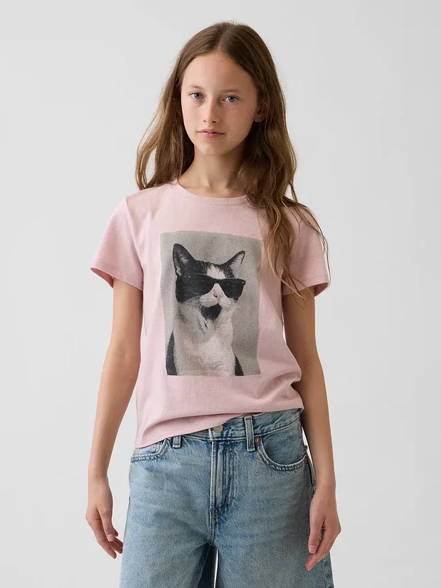 Kinder-T-shirt met print