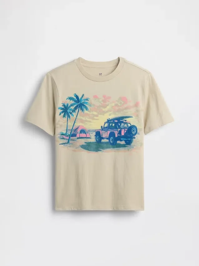 Kinder-T-shirt met print