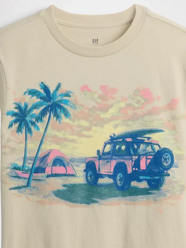 Kinder-T-shirt met print