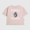 Kinder-T-shirt met 'Punch the Monkey'-print