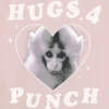 Kinder-T-shirt met 'Punch the Monkey'-print