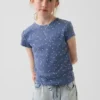 Kinder-T-shirt met ribboord