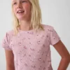 Kinder-T-shirt met ribboord