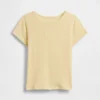 Kinder-T-shirt met ribboord