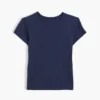 Kinder-T-shirt met ribboord