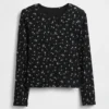 Kinder-T-shirt met ribboord