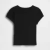 Kinder-T-shirt met ribboord