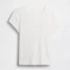 Kinder-T-shirt met ribboord