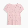 Kinder-T-shirt met ribboord