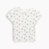 Kinder-T-shirt met ribboord