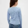 Kinder-T-shirt met ribboord