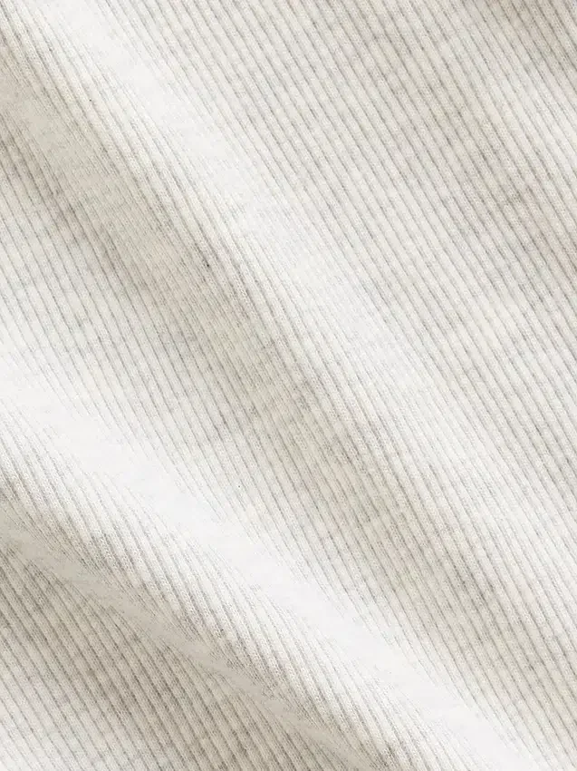 Kinder-T-shirt met ribboord